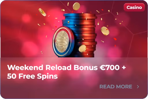 Bonus Reload 700 € + 50 FS ViperWin