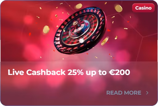 Cashback Live ViperWin App 25%