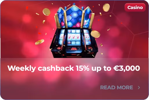 Cashback Hebdomadaire 15% ViperWin Casino